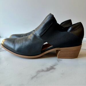 Anthropologie Silent D Celie Booties (EU 39) - black leather